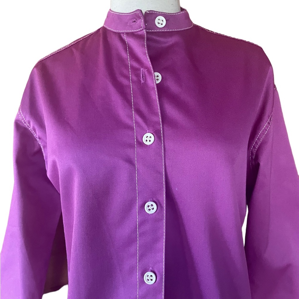 1970s Jack Winter (without full tag)Heavy Cotton Blend Top - Picture 2 of 5